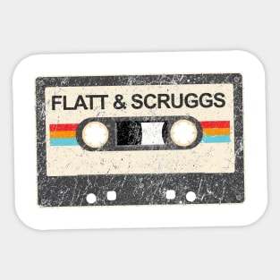 Flatt & Scruggs Sticker